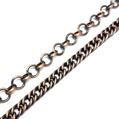 拉丝古董铜 包包叻装饰链 挎包装饰链 - 5